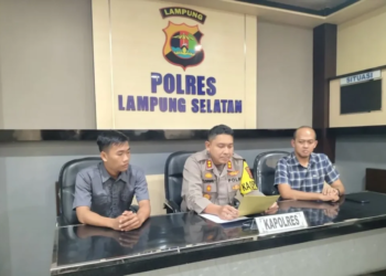 Kapolres Lampung Selatan AKBP Yusriandi Yusrin. (ANTARA/Riadi Gunawan)