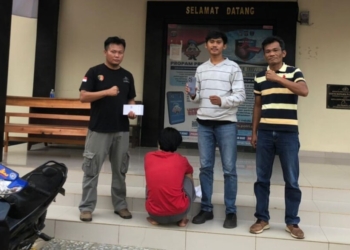 Pelaku Penggelapan Penjualan Kopi di Air Naningan Ditangkap