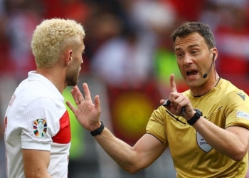 UEFA menetapkan wasit Felix Zwayer sebagai pemimpin lapangan dalam pertandingan Belanda vs Inggris di semifinal Euro 2024. REUTERS