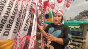 Omzet Penjualan Bendera dan Umbul-umbul Tembus Rp2 Juta per Hari Jelang 17 Agustus