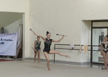 cabang olahraga (cabor) senam Lampung melakukan control training