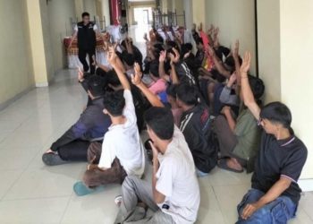 geng motor membacok pelajar