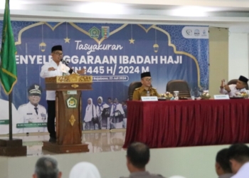 kegiatan Tasyakuran Penyelenggaraan Ibadah Haji Provinsi Lampung