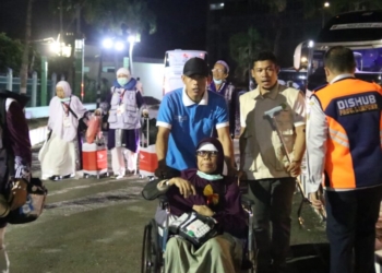 Kloter terakhir jemaah haji dari Provinsi Lampung