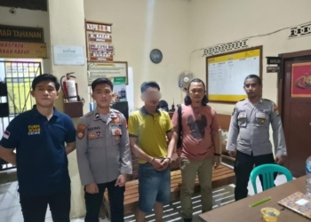 Oknum Peratin Bawa Sabu-sabu Ditangkap di Pesisir Barat