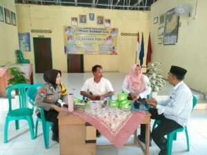 Srikandi Polsek Punggur Sambangi Tokoh Masyarakat Jelang Pilkada 2024