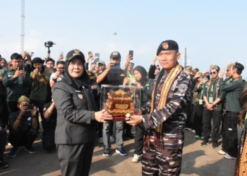 Acara Pelepasan KRI Dewaruci Muhibah Budaya Jalur Rempah Tahun 2024