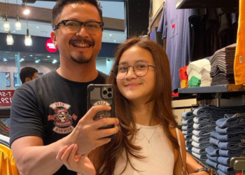 Ferry Maryadi bersama anaknya Leya. Dok/Instagram