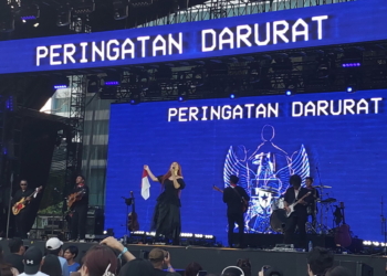 Peringatan Darurat Nadin Amizah (Medcom/Rafi)