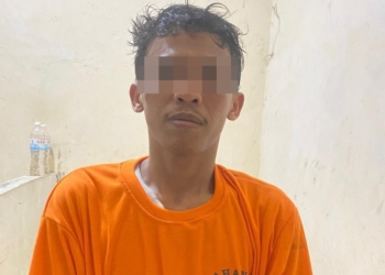 Sosok pelaku penjambretan. Dok Polsek Tanjung Senang
