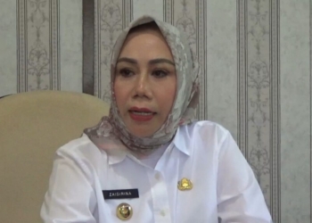 Kepala Dinas Pemberdayaan Masyarakat, Desa, dan Transmigrasi (PMDT) Lampung, Zaidirina. Lampost.co/Silvia