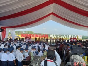 Presiden Jokowi Resmikan Bendungan Margatiga, Lampung Timur