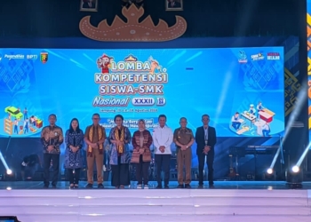1.071 Siswa SMK Se-Indonesia Ikuti LKS Nasional XXXII di Lampung