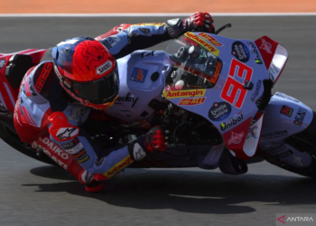 Marc Marquez di MotoGP Aragon