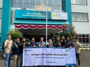 PLTU Tarahan Uji Coba Cofiring dengan Rasio Biomassa Woodchip 40%