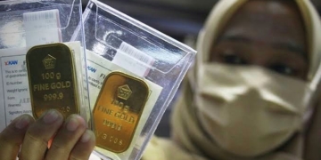 Harga emas batangan Antam hari ini, Rabu. Dok ANTARA