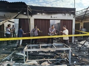 Pasar Panaragan Jaya Terbakar, 4 Toko Dilalap Si Jago Merah