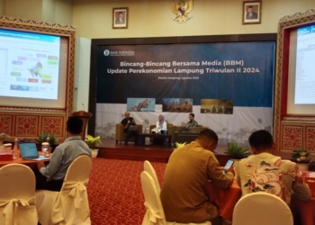 Diskusi Update Perekonomian Lampung Triwulan II 2024 di Bank Indonesia Lampung,