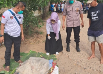 Warga Digegerkan Penemuan Mayat di Irigasi Liman Benawi