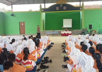 Satbinmas Polres Lamteng Cegah Judi Online di Kalangan Pelajar