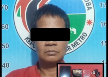 tertangkap membawa sabu