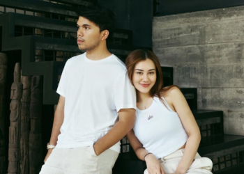 Aaliyah Massaid dan Thariq Halilintar (Foto: Instagram/thariqhalilintar)