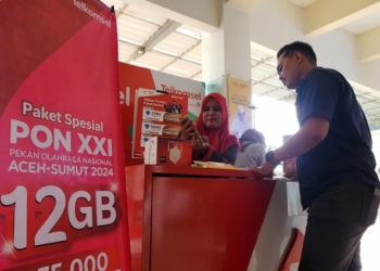 Telkomsel berkomitmen mendukung kesuksesan pelaksanaan Pekan Olahraga Nasional (PON) XXI Aceh - Sumut 2024. Dok Telkomsel