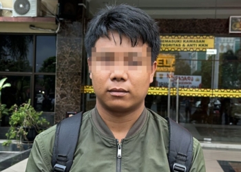 Pelaku curanmor KD (34) yang menyamar jadi mahasiswa. Dok Polresta Bandar Lampung