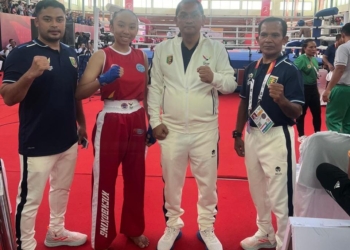 Dua Atlet Lampura Berlaga di Semifinal Kick Boxing PON