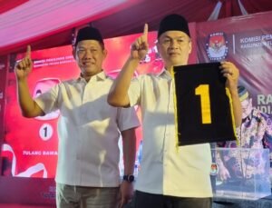 Calon Tunggal di Tubaba Mendapatkan Nomor 1