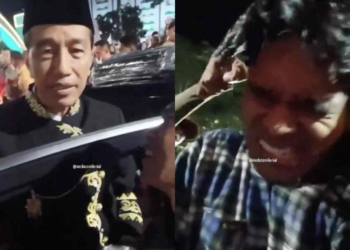 Pemuda Mengaku Dipukul Paspampres