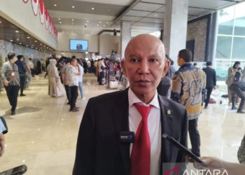 Ketua Badan Anggaran (Banggar) DPR RI Said Abdullah usai menghadiri Sidang Paripurna DPR RI Tahun Sidang 2024-2025 di Gedung MPR/DPR/DPD, Jakarta, Jumat (16/8/2024) (ANTARA/Bayu Saputra)
