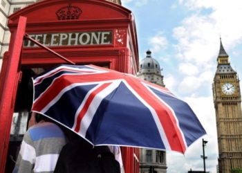 Bendera Inggris, Ilustrasi.