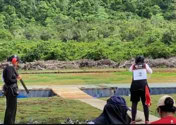 cabor menembak nomor trap women