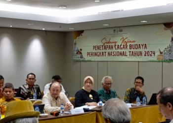 Sidang Kajian Penetapan Cagar Budaya Peringkat Nasional ke-6 Tahun 2024 yang digelar di Hotel Kristal, Jakarta Selatan, pada 10-13 September 2024