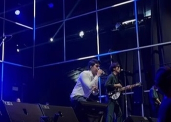 El Rumi Tampil Sebagai Vokalis The Changcuters di Pestapora 2024