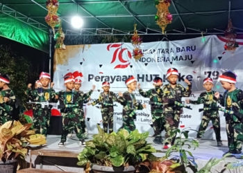 malam puncak HUT RI komplek sebiay