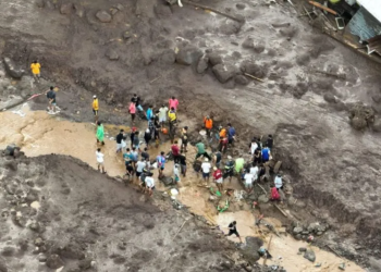 Banjir melanda Ternate. Dok/Antara