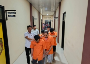 pelaku penipuan pedagang beras