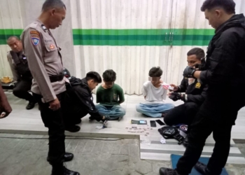 penangkapan pengedar tembakau sinte