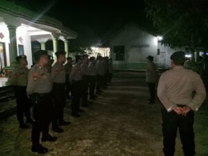 Polres Lamteng Amankan Kampanye Cagub Nomor Urut 2