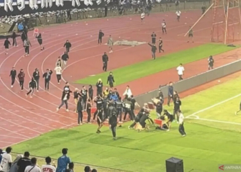 ricuh usai laga Persib vs persija