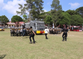 simulasi sispamkota polres lambar