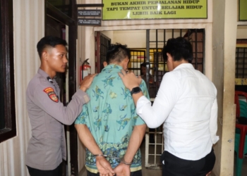 Satresnarkoba Polres Tanggamus Tangkap Satu Tersangka Sabu di Kota Agung Barat