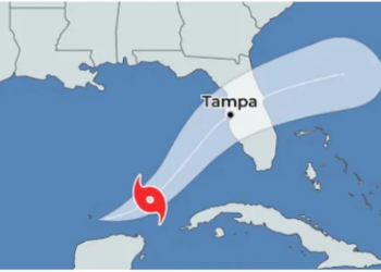 Badai Milton di Florida