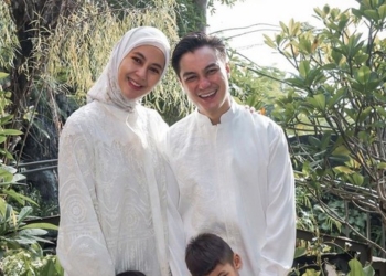 Publik tengah dihebohkan dengan dugaan bahwa Baim Wong menjauhkan kedua anaknya, Kiano dan Kenzo, dari sang ibu, Paula Verhoeven.Dok