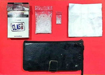 barang bukti sabu-sabu