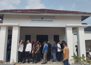 penggeledahan balai desa