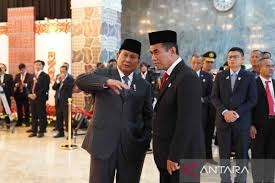 Presiden RI Prabowo Subianto melantik tujuh tokoh menjadi Utusan Khusus Presiden, di Istana Negara.