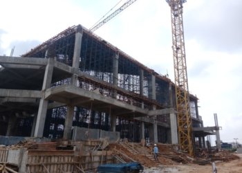 Foto. Proyek Pembangunan Masjid Raya Al-Bakrie